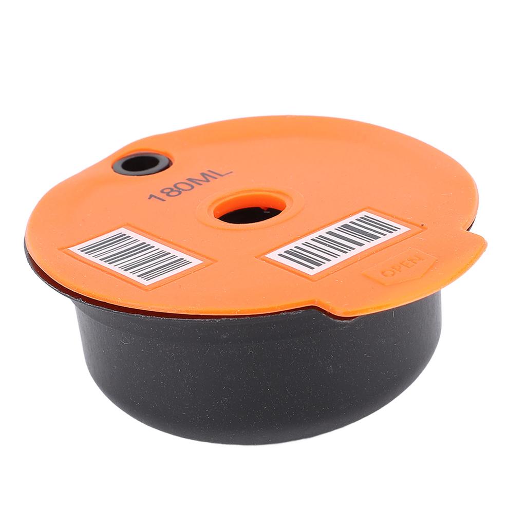 Многоразовые кофейные капсулы 180 мл PP SUS многоразовые кофейные капсулы с кисточкой и ложкой для кофе M