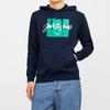 Men's Tiley Cotton Hoodie with Handwritten Logo and Colored Insert