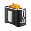 Toaster Multifunctional Alloy 2 Slice Toaster with Detachable Tray for Breakfast   800W