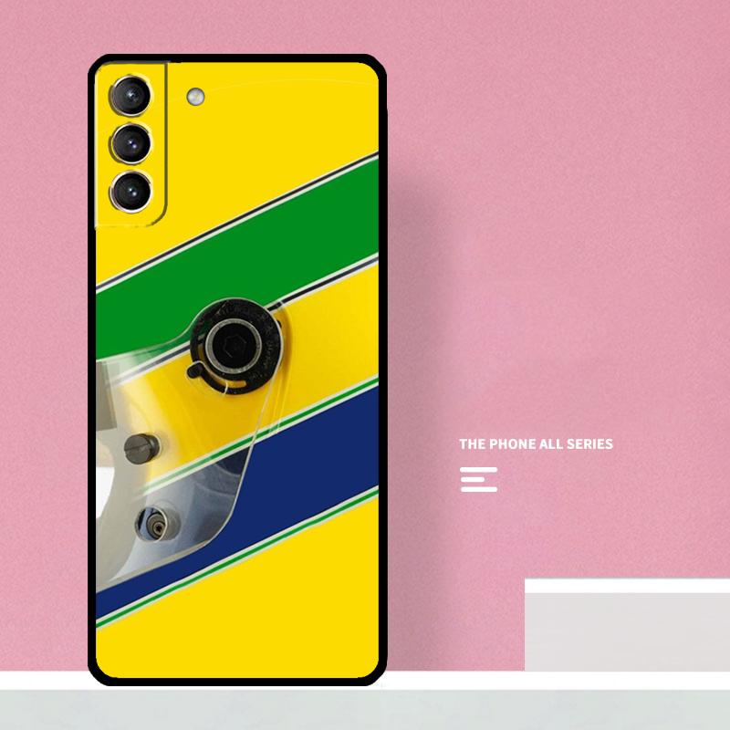 Racing Ayrton Senna Case For Samsung Galaxy S22 S23 Ultra S20 S21 FE Note 10 Plus S8 S9 S10 Note20 Ultra Cover