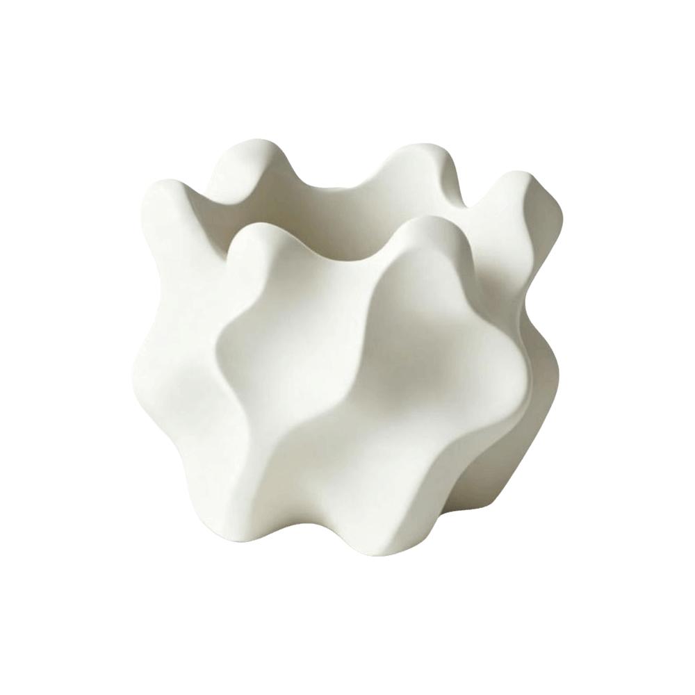 3D Printed Succulent Pot Desktop Storage Flowerpot Modern Retro Irregular Planter Indoor