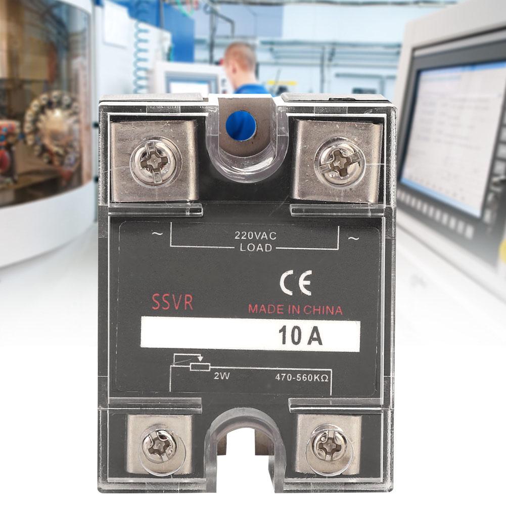 Твердотельный регулятор напряжения однофазный SSVR 470560K нагрузка Ом 220 В переменного тока электропитание(БЕРМР