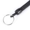 5Pcs Retractable Fishing Lanyards Boating Ropes With Buckle Tackle Secure Accessories Black
