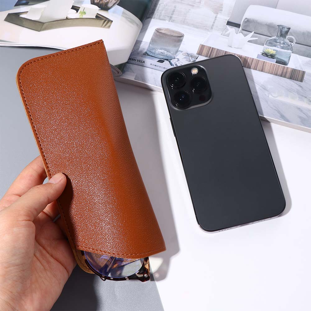 Контейнеры Коробка для очков Сумка для очков Футляр для очков Футляр для солнцезащитных очков из искусственной кожи Сумки для очков