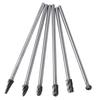 6pcs Tungsten Carbide Aluminum Rotary Files Burr Set 6mm Shank 10mm Cutting Diameter
