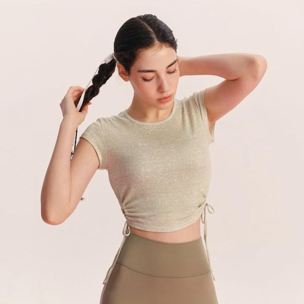 HuiT Side CuT STring ShorT Sleeve T hTwTs4j07T