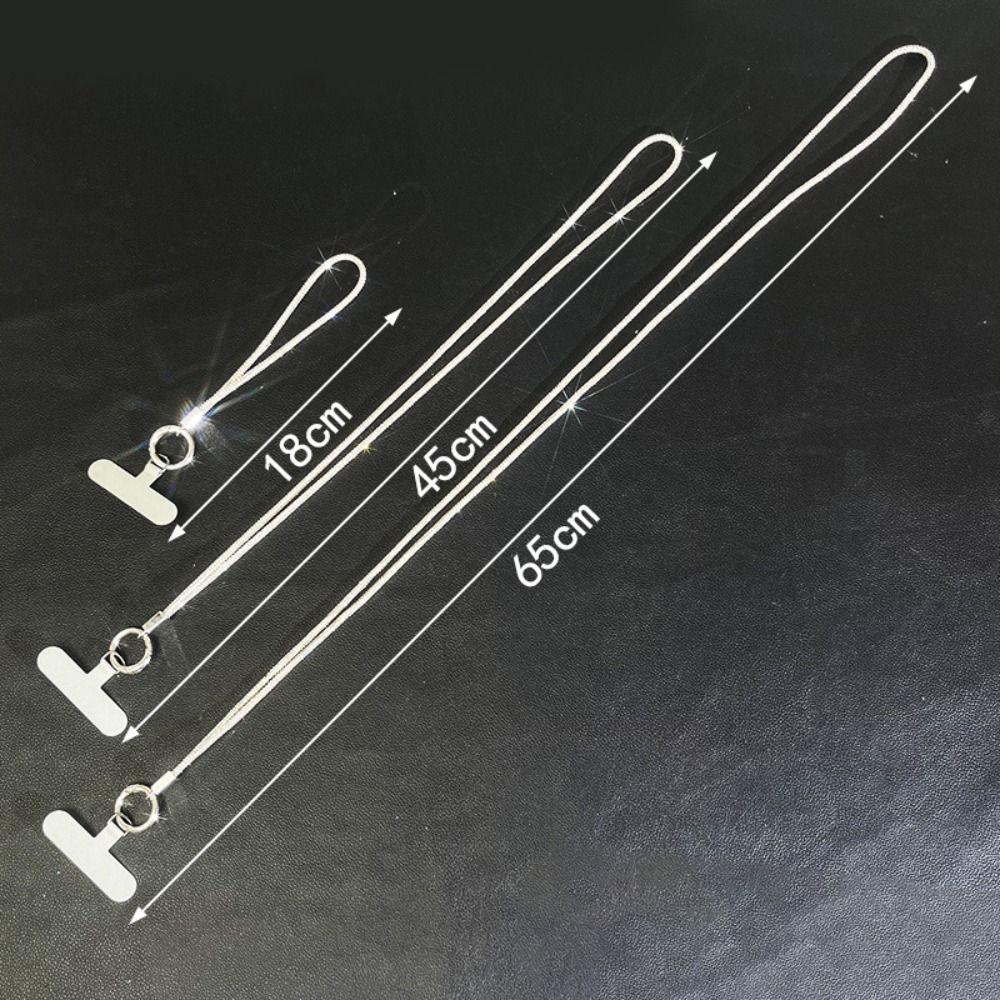 Ремешок для телефона со стразами, яркий чехол для телефона, ремни-цепочки, подвесной шнур, аксессуары для телефонов