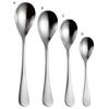 Coffee Spoon Non-slip Mirror Polished Unbreakable Rustproof Long Handle Stirring Stainless Steel Dishwasher Safe Dessert