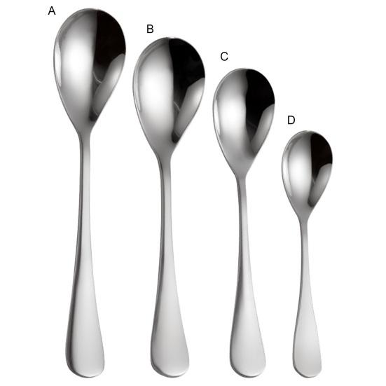 Coffee Spoon Non-slip Mirror Polished Unbreakable Rustproof Long Handle Stirring Stainless Steel Dishwasher Safe Dessert