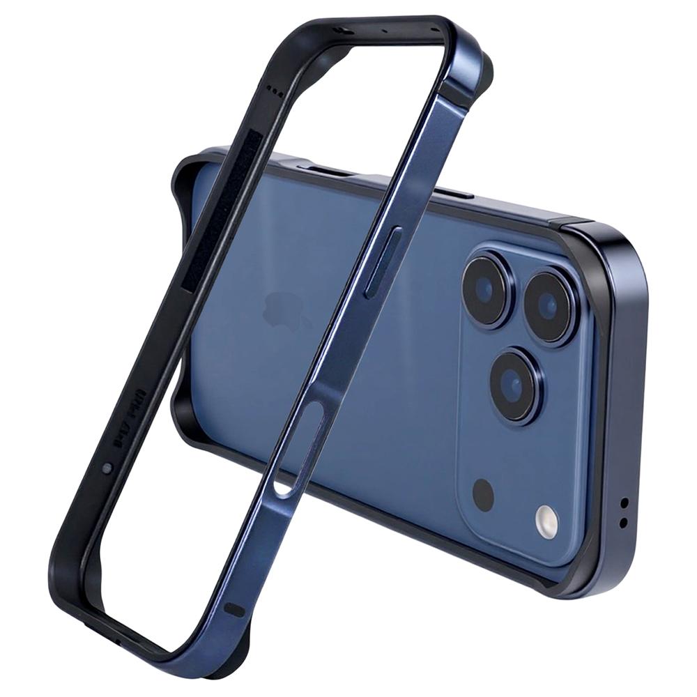 Бампер для iPhone 17 Pro Ультратонкий Металлический ТПУ Чехол-рамка для телефона Защитная крышка