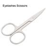 Stainless Steel Eyelashes Trimmer Scissors Professional Eyebrows Beard Eyelashes Scissors
