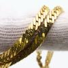 Used  Necklace MONET metal 17.7g gold Chain