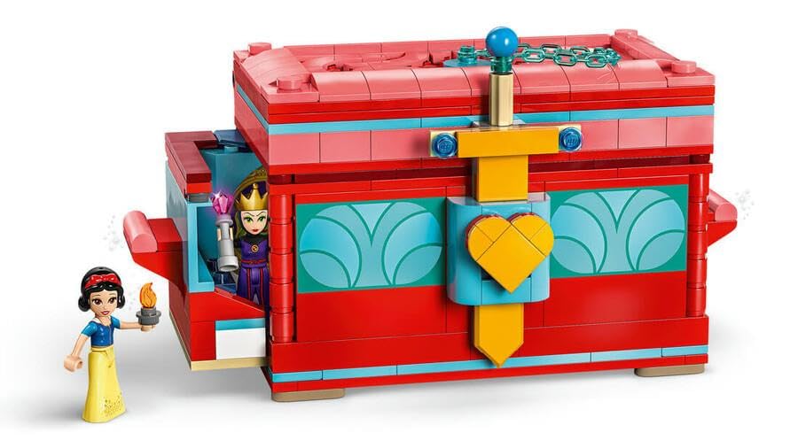 LEGO Disney Princess Snow White Jewelry Box Toy Present Birthday Block Educational Christmas Girls Boys Children 6 Years Old 7 Years Old 8 Years Old 9