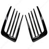 For Golf 7 MK7 VII GTI GTD Front Bumper Canard Flare Mods Fin Splitter Wind Knife 2012-2017 Clubsport Custom Body Kit Black New