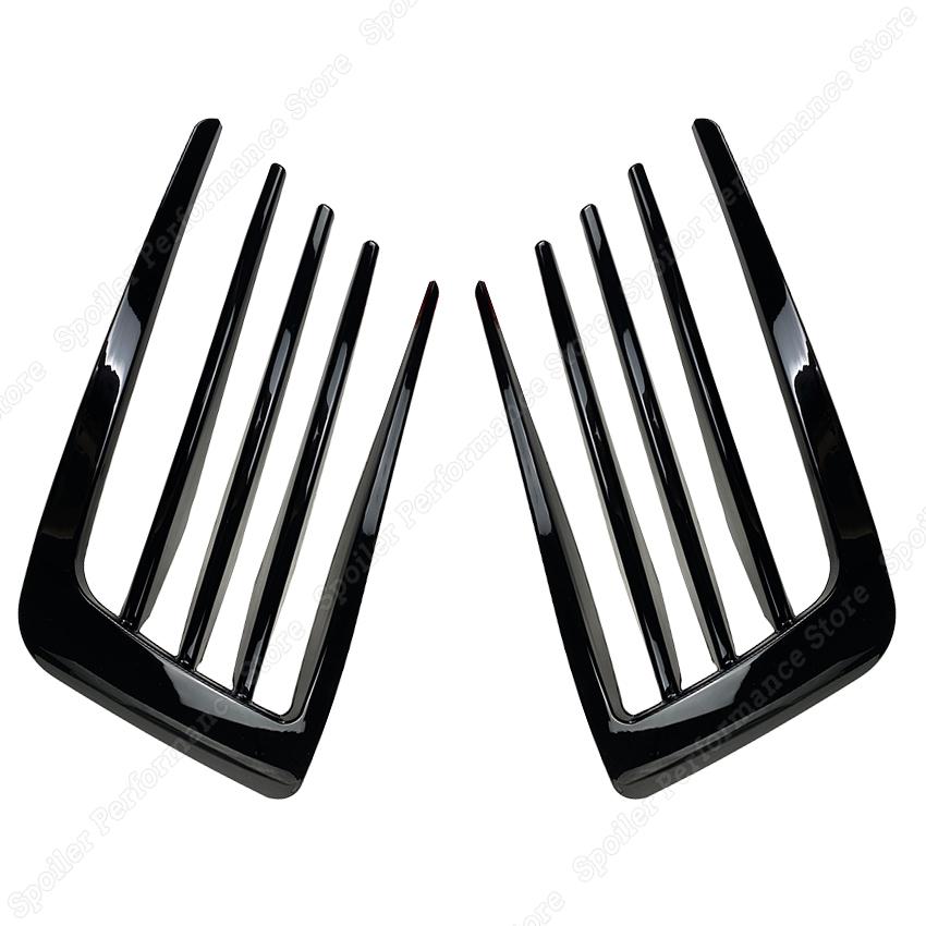 For Golf 7 MK7 VII GTI GTD Front Bumper Canard Flare Mods Fin Splitter Wind Knife 2012-2017 Clubsport Custom Body Kit Black New