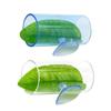 2Pcs Acrylic Betta Fish Tunnels Leaf Hammock Leaf Pad for Fish Pet Breeding Resting Bed Betta Toy Shelter Hideaways