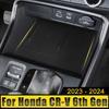 For Honda CR-V CRV 6th Gen 2023 2024 2025 Hybrid Car Interior Central Control Wireless Charging Silicone Cover Mat Sticker Pad