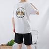 Vans Спортивная повседневная футболка с коротким рукавом и принтом скелета, мужские топы белого цвета VN0A5H9KWHT