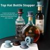 Многоразовая силиконовая пробка для вина, пробка, форма шляпы, вакуумная герметичная крышка для бутылки, пробка для бутылки вина, инструменты для бара