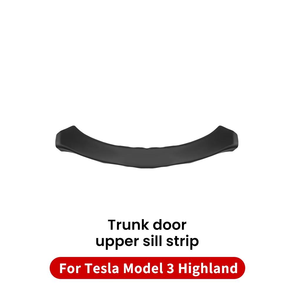 YZ For D9 Model Y Juniper 2026 Trunk Sill Plate Protector TPE Rubber Protector D9 Threshold Bumper Pad Prevent Scratching SH9