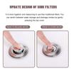 Stainless Steel Floor Drain Filter Washbasin Plug Anti Odor Pop-Up Bounce Core Basin Stopper Hair Catcher Shower Sink Strainer
