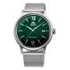 Мужские механические зеленые часы Orient RA-AC0018E30B