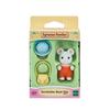 Marshmallow Mouse Baby (5408), Korea Popular Sylvanian Family