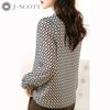 Printed Long Puff Geometric Sheer Stand Band Designed Full Regular Cool Long Sleeve Covers Your Looks Retro Puff Tall Looks 10 Minute Mock Smooth
