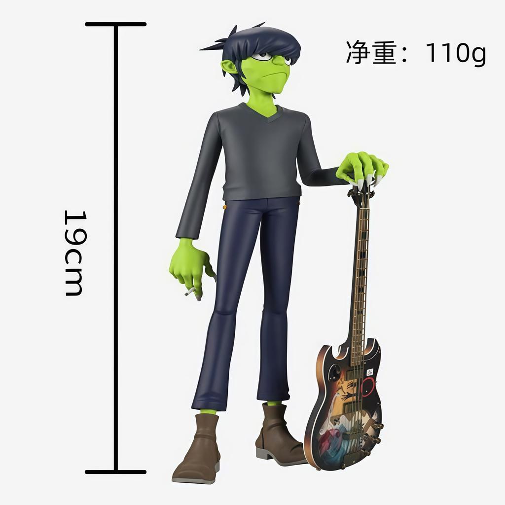 Новая фигурка члена группы Gorillaz, фигурка участника рок-группы, 2D-фигурки Нудл, Мэрдок, Рассел, куклы, игрушки, коллекционные, хобби, подарки