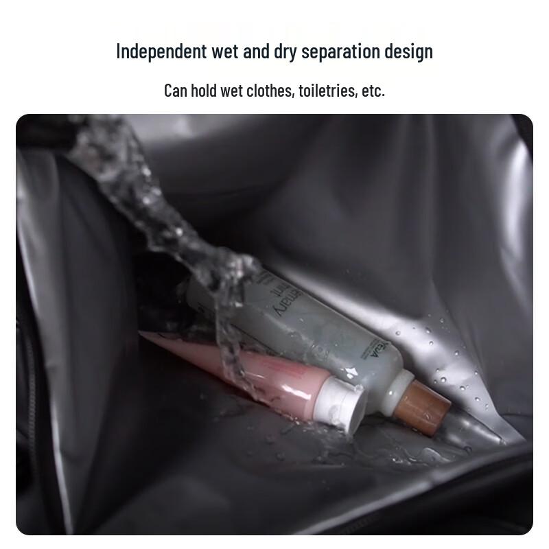 Dickies Large Capacity Wet/Dry Gym & Travel Duffel Bag