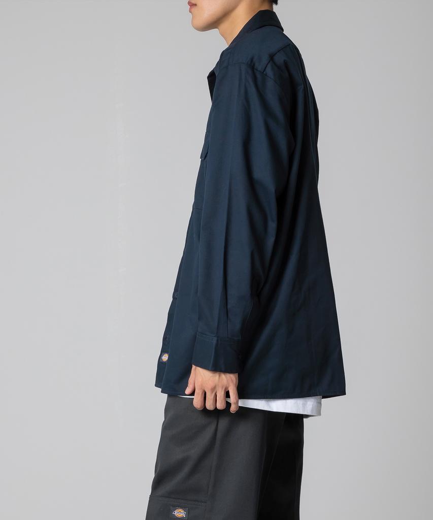Dickies 574 Рабочая рубашка Темно-синяя