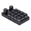 12 Keys Keyboard with RGB Light Dual Knobs Type C BT 2.4G Wireless Blue Switch Keyboard Programming Macro and Software