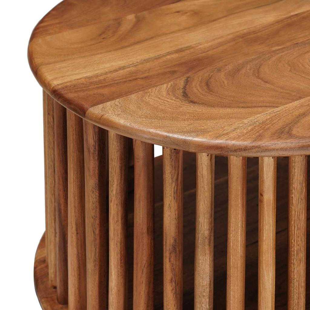 Handcrafted Coffee Table Teak Brown 85 x 50 x 40 cm