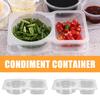 Контейнеры для соусов Маленькие коробочки для соусов Коробочка для закусок Контейнер для закусок Дорожный контейнер для закусок Контейнер для соусов для кухни На улице