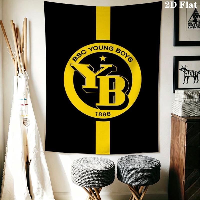 BSC Young Wall Tapestry Aesthetic Wall Hanging Printed Fabric Blanket Decorative Tapestries for Bedroom Living Room Home Decor