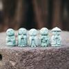 Креативная японская миниатюрная статуэтка Будды Изысканная прочная скульптура Будды Фигурка Будды Кшитигарбхи Настольный декор