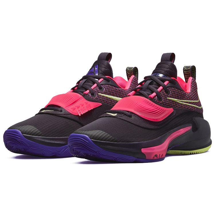 Nike Zoom Freak 3 Digital Мужские кроссовки Фиолетовый Пещера-Фиолетовый Светло-Лимон-Твист DA0694-500