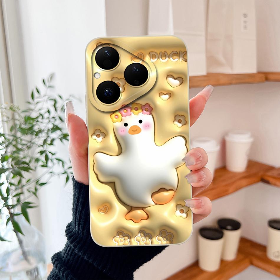 Чехол для телефона Huawei Pura 80 Pro Plus Ultra 5G Простой дизайн Милый корпус Для Huawei Pura80 Полная защита Ударопрочный Мягкий Funda