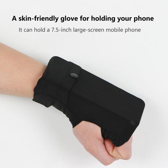 Сумка на запястье Универсальная Большая Вместимость Портативная Мини Повязка на Запястье Спортивная Сумка Телефон Ключи Запястье