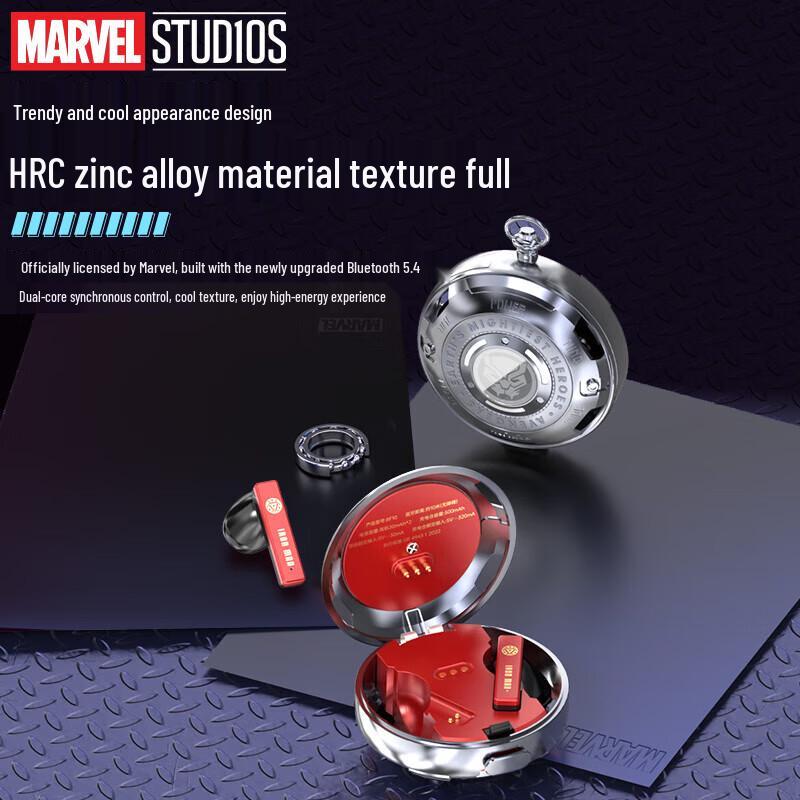 Disney Marvel Железный Человек BF10 Механические Карманные Часы Наушники