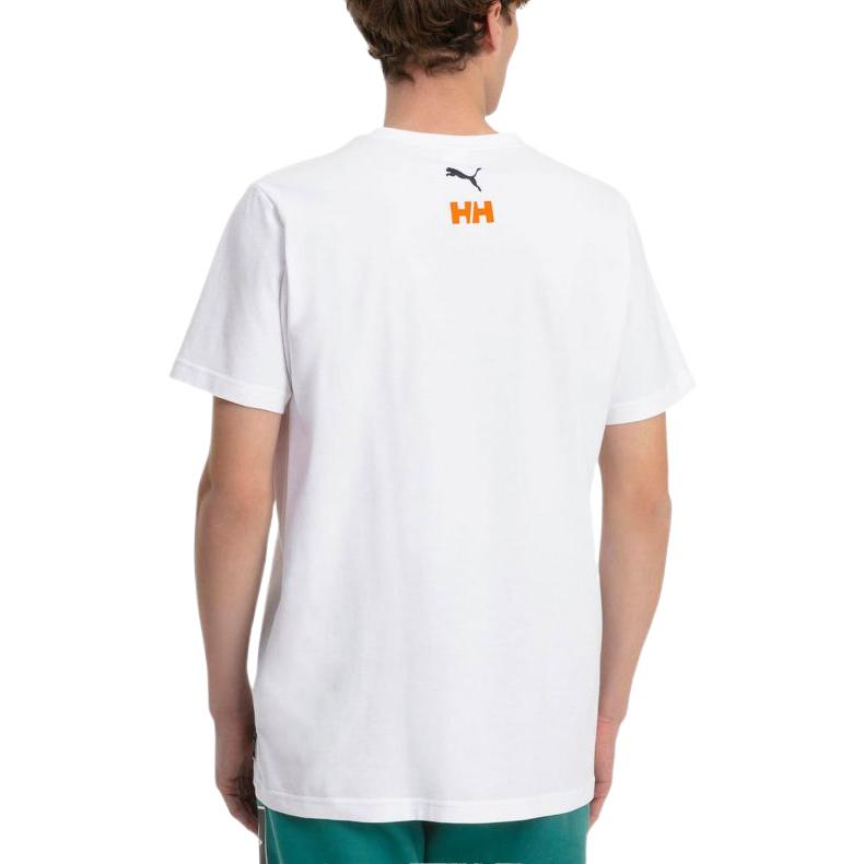 Puma Футболка Helly Hansen Co-Brand с коротким рукавом, мужская, белая 597085-02