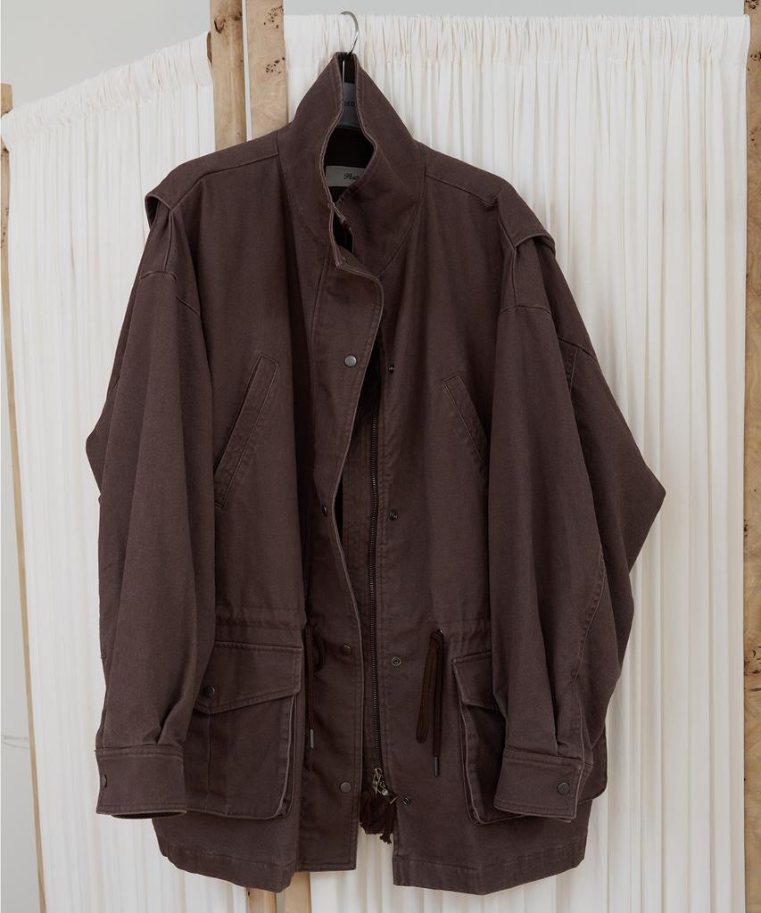POETSEOUL Faded Field Jacket_Rose Brown