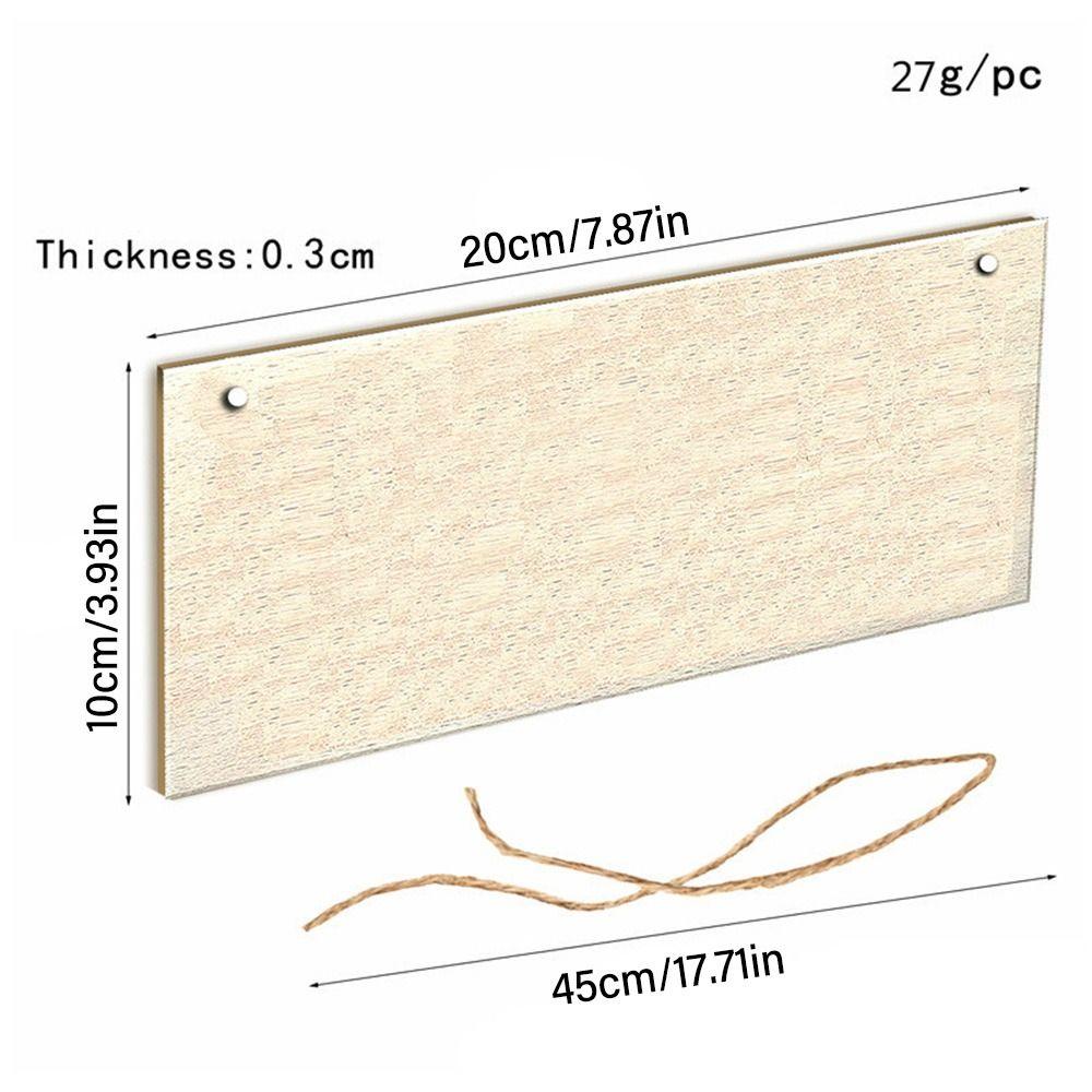 Reminder Signs Hotel Bulletin Board Wood Door Plate New Design Door Hanger  Bar