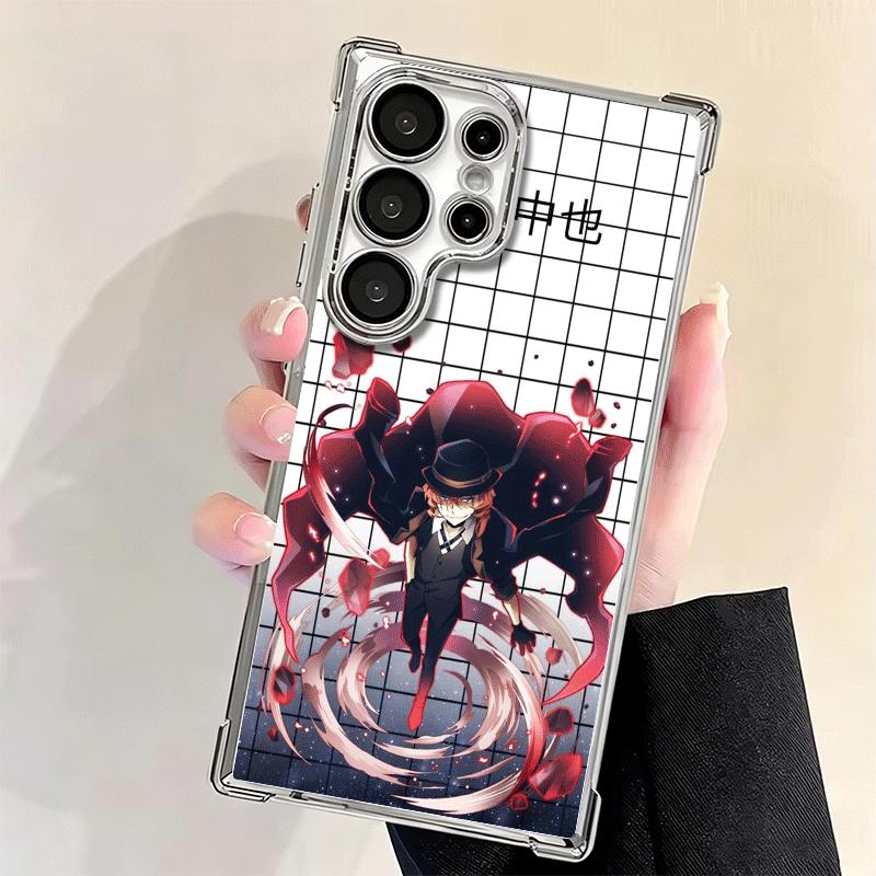 Bungo Stray Dogs Накахара Чуя Мягкий чехол для телефона для Samsung Galaxy S26 Ultra S25 Edge S24 FE S23 Plus S22 S21 + S20 Покрытие Анти