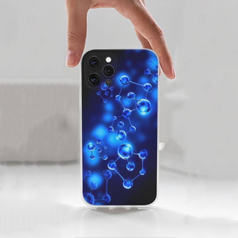 Наука Биология ДНК Для iPhone Max,14,SE,12,15,Pro,17,Plus,11,XS,Mini,16,X,13,XR,Прозрачный Мягкий Чехол