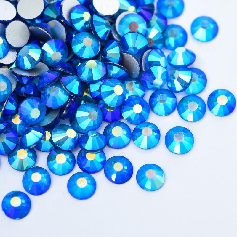 Стразы для дизайна ногтей, хрустальные стеклянные аксессуары, сделай сам, дрель с плоским дном, чехол для мобильного телефона, разноцветные, аксессуары Guomao A, аксессуары