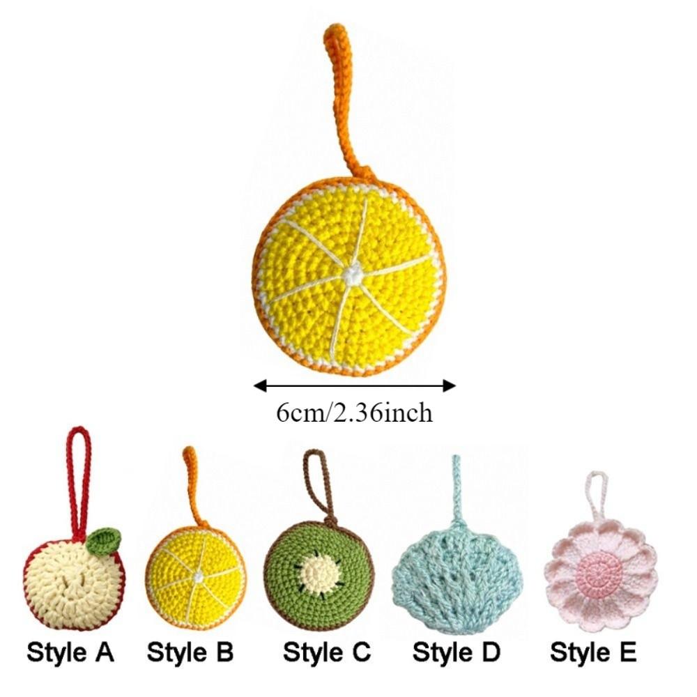 Hand Woven Water Cup Mesh Bag Folding Water Bottle Tote Bag Umbrella Storage