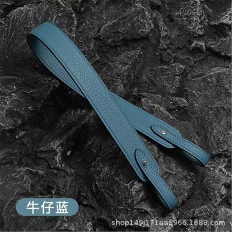 New Genuine Leather Underarm Replacement Strap, Retro Modification Accessory, Adjustable Shoulder Crossbody Leather Strap for Bucket Messenger Style