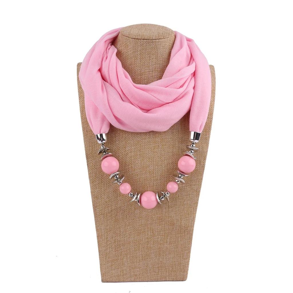 1Pcs Women New Fashion Scarves Collar Pendant Scarf Necklace Necklace For Women Jewelry Boho Jewelry For Women