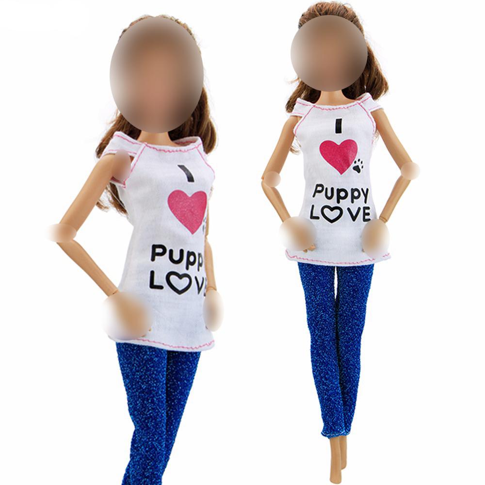 1/6 Наряд для куклы Модная девушка Мини-платье Юбка Платье Брюки Одежда для куклы 30 см 11,5 дюйма Подарочный набор Игрушка для девочки